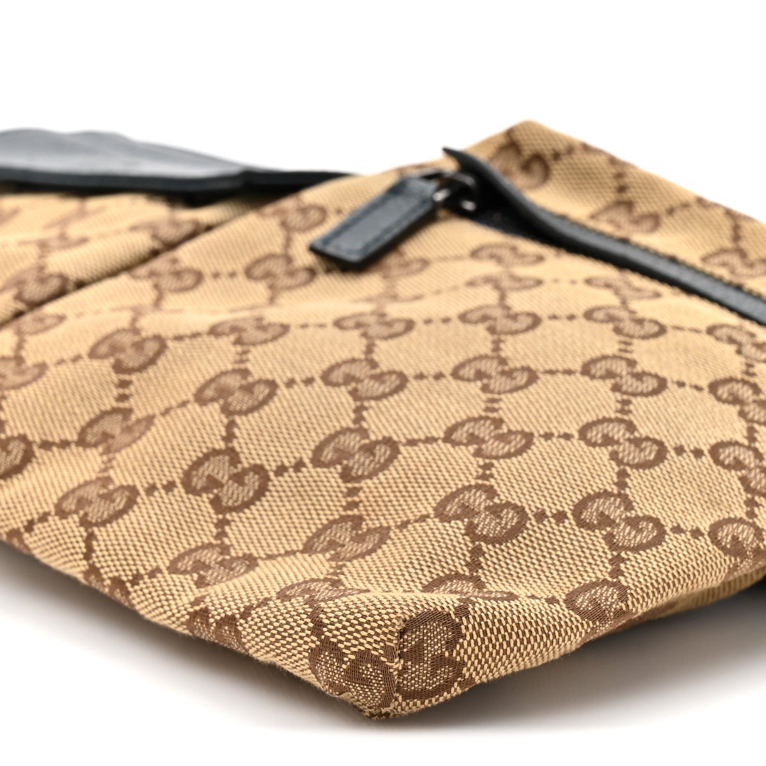Gucci Monogram Web Belt Bag Navy 9 of 11