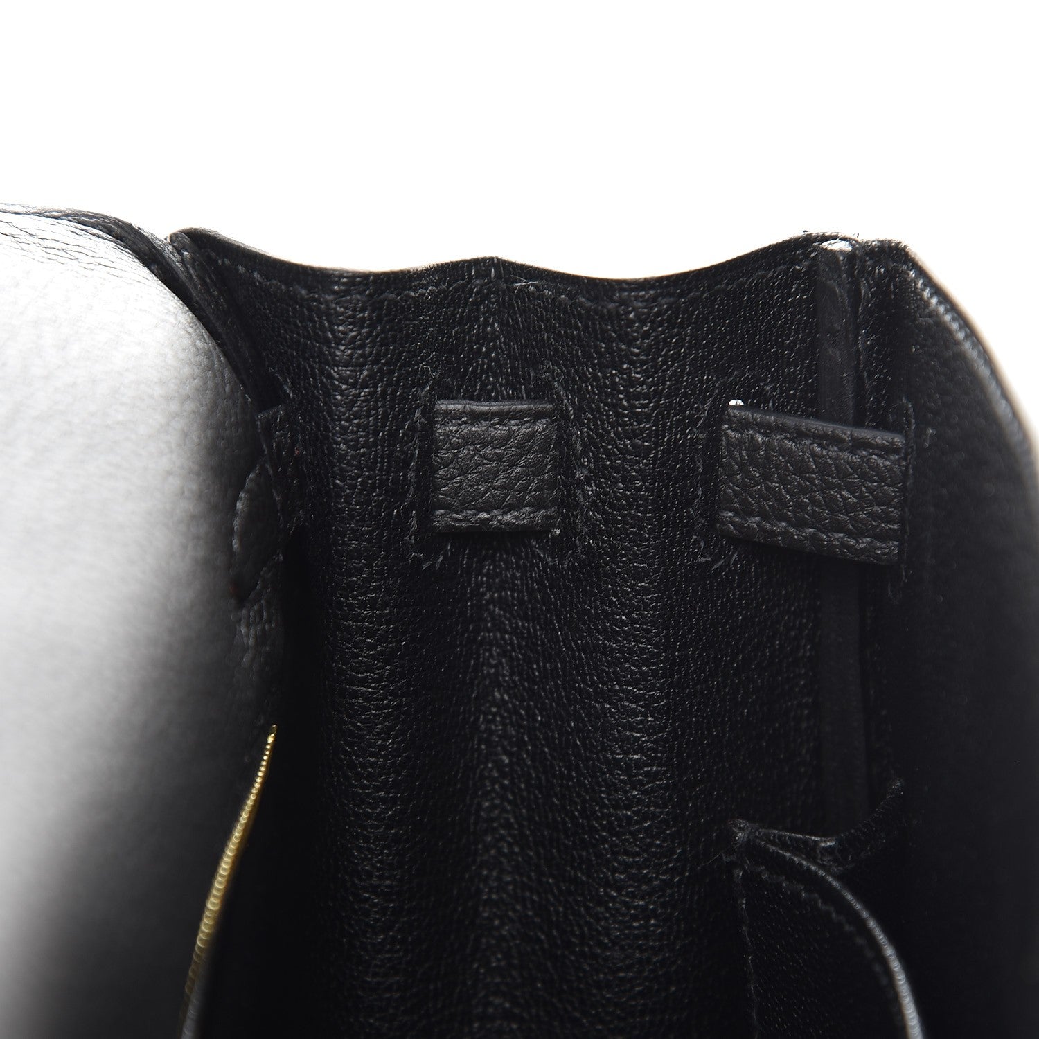 Hermes Togo Kelly Retourne 25 Black 20 of 36
