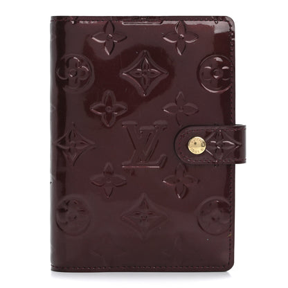 Louis Vuitton Vernis Small Ring Agenda Cover Amarante 1 of 13