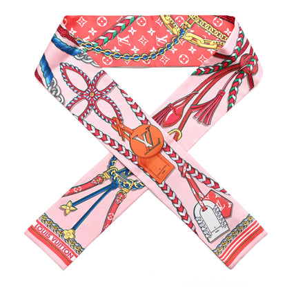 Louis Vuitton Silk Mix And Straps Bandeau Rose 1 of 4