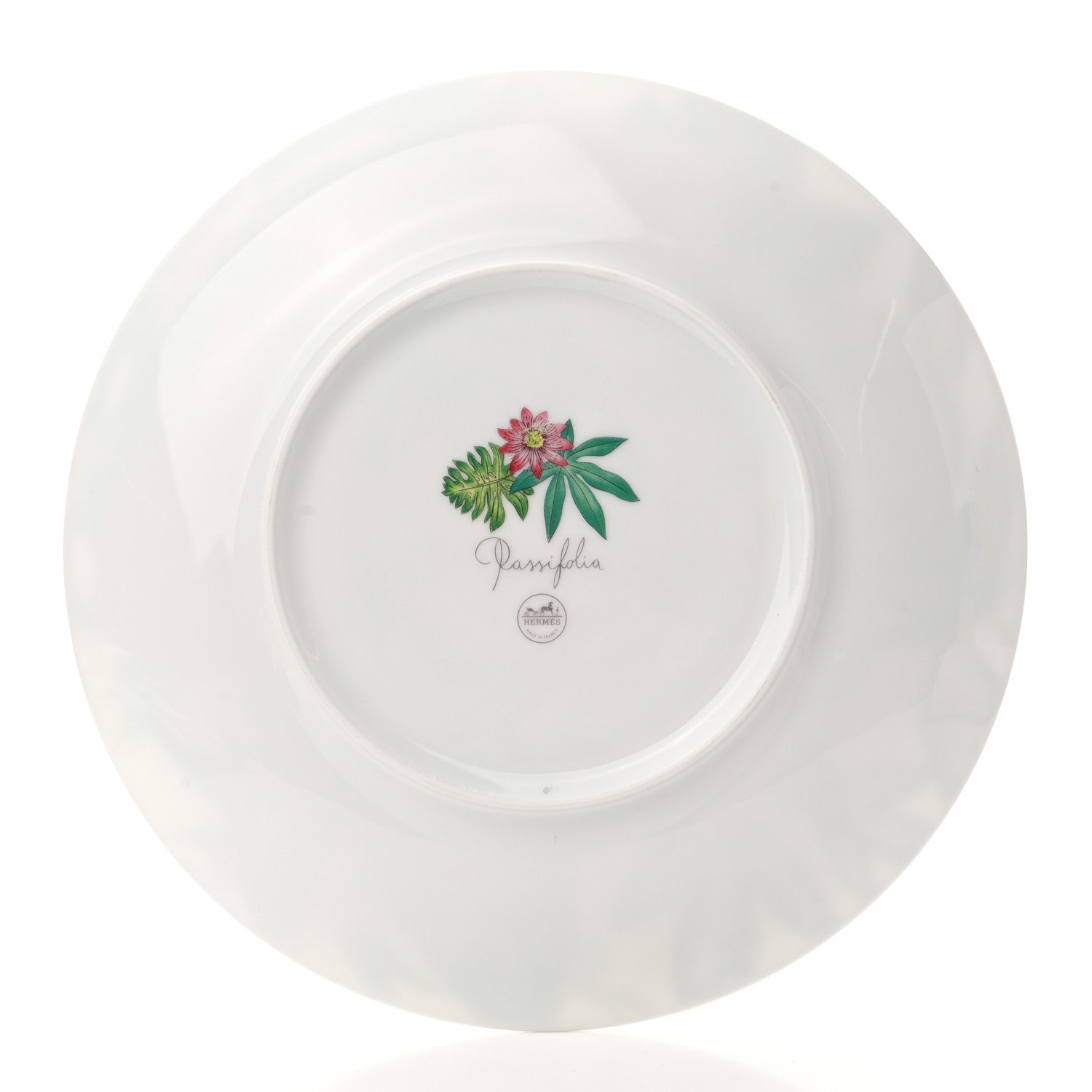 Hermes Porcelain Passifolia Dessert Plate N°2 Set of 2 3 of 6