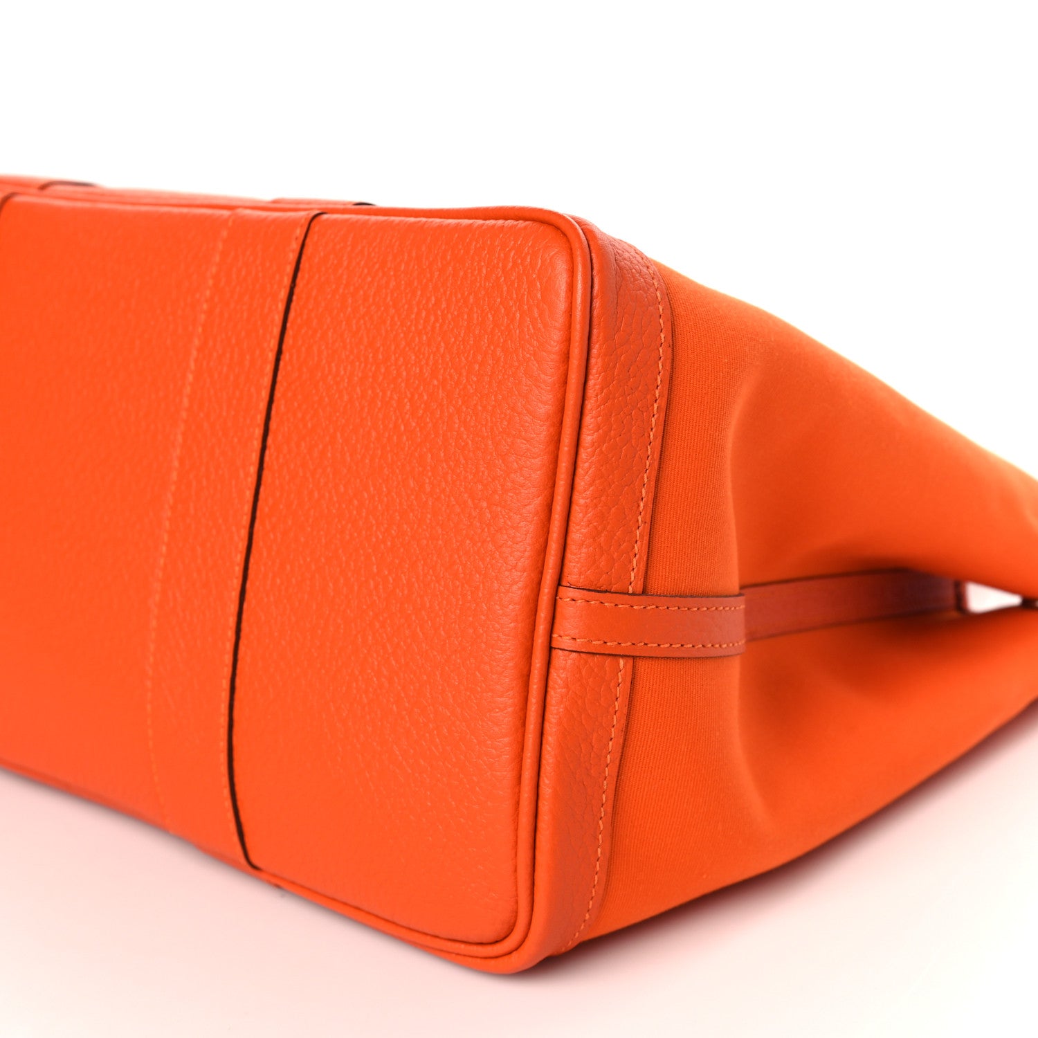 Hermes Toile Negonda Garden Party Tote 36 MM Orange 9 of 9