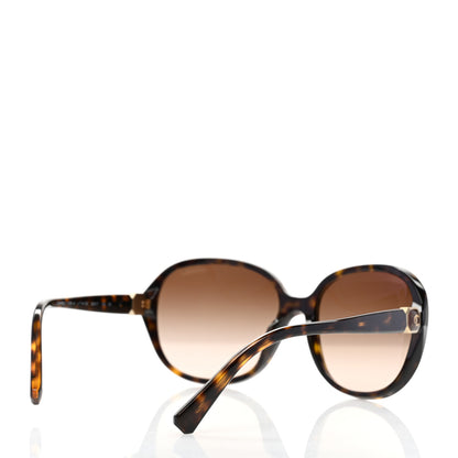 Chanel Acetate CC Round Sunglasses 5285-A Tortoise 4 of 8