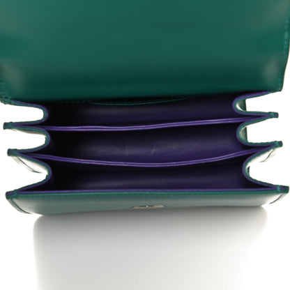 Bulgari Calfskin Galuchat Serpenti Forever Crossbody Green 5 of 13