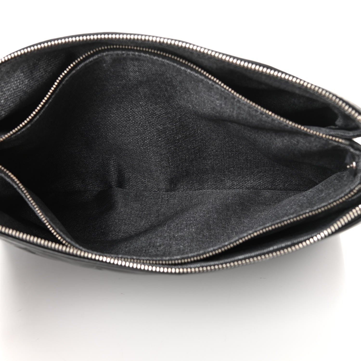 Louis Vuitton Lambskin Embossed Monogram Coussin MM Black Gray 6 of 11