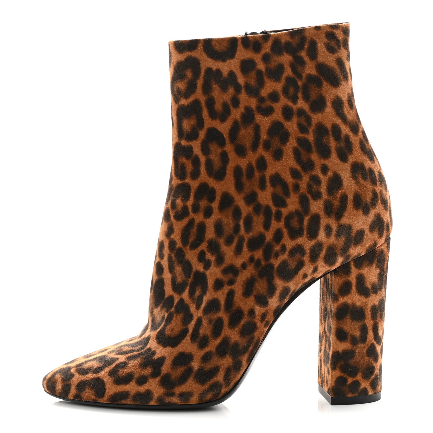 Suede Lou 100 Ankle Boots 38 Leopard