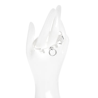 Hermes Sterling Silver PM Collier De Chien Bracelet ST 2 of 4