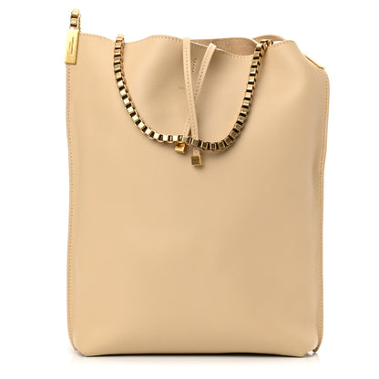 Saint Laurent SAINT LAUREN Smooth Calfskin Small Suzanne Hobo Ivory Natural 4 of 25
