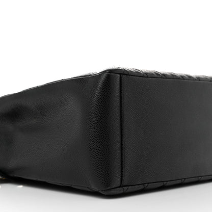 Chanel Caviar Quilted Grand Shopping Tote GST Black 20 of 22