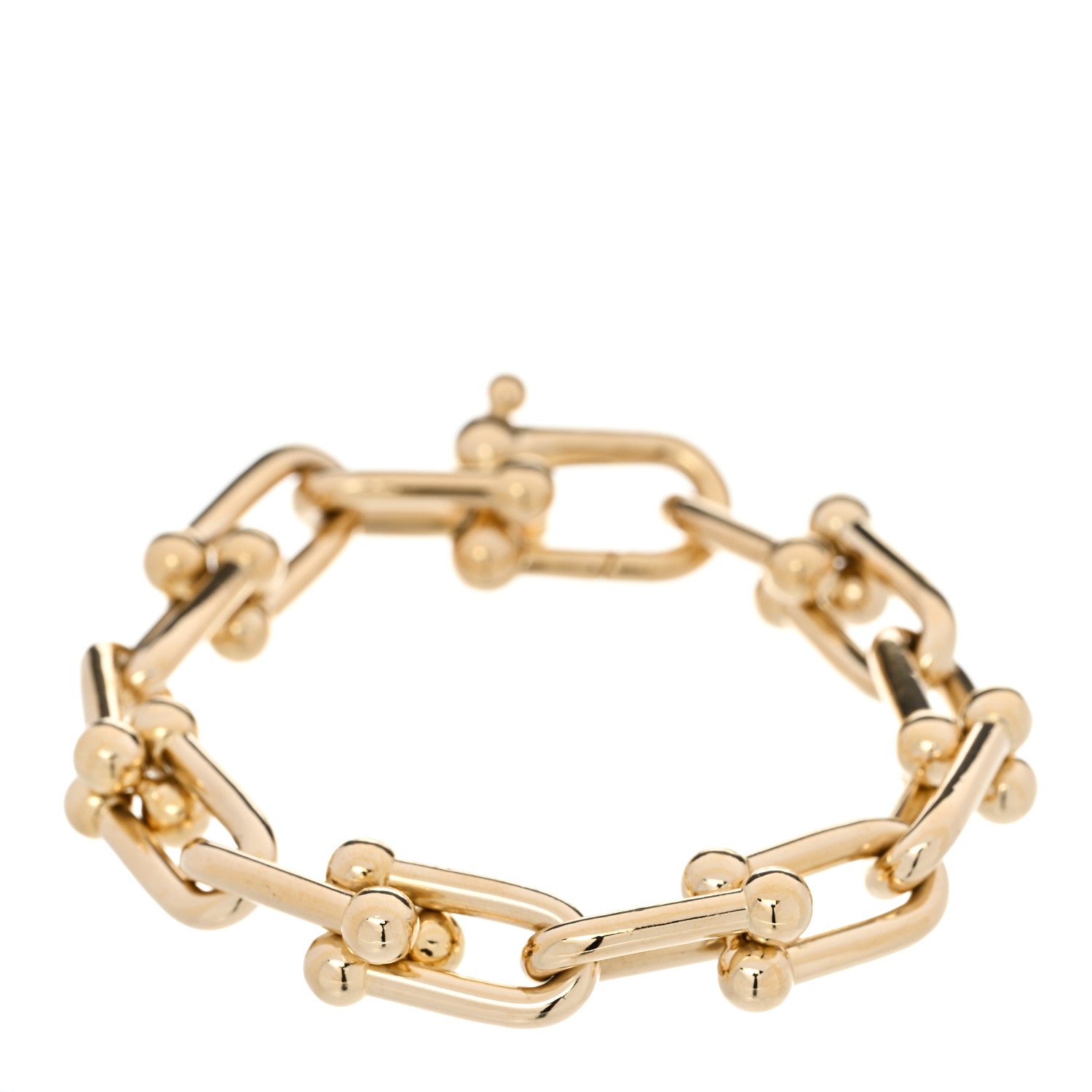Tiffany 18金　片方のみ Tiffany 18K Yellow Gold Large HardWear Link Bracelet 1774866