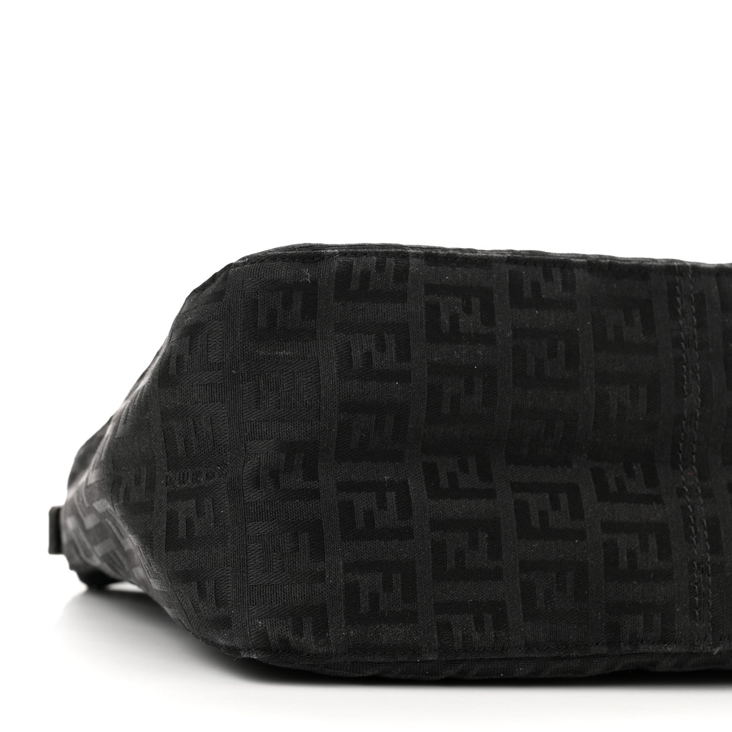 Fendi Zucchino Mini Pochette Black 8 of 9