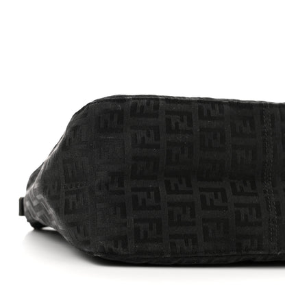 Fendi Zucchino Mini Pochette Black 8 of 9