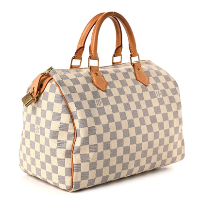 Louis Vuitton Damier Azur Speedy 30 3 of 10
