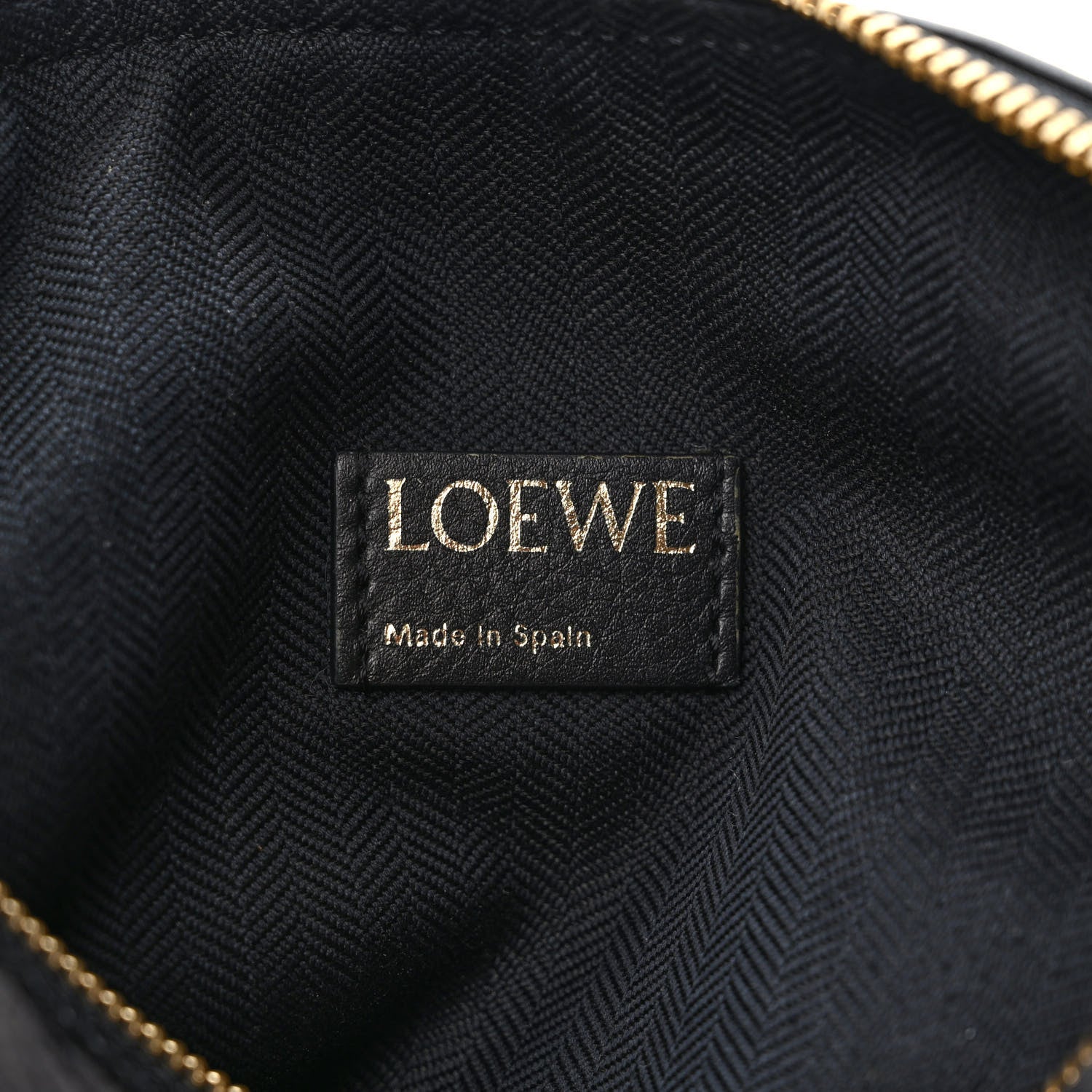 Loewe Jacquard Anagram Calfskin Small Cubi Bag Anthracite Black 6 of 11