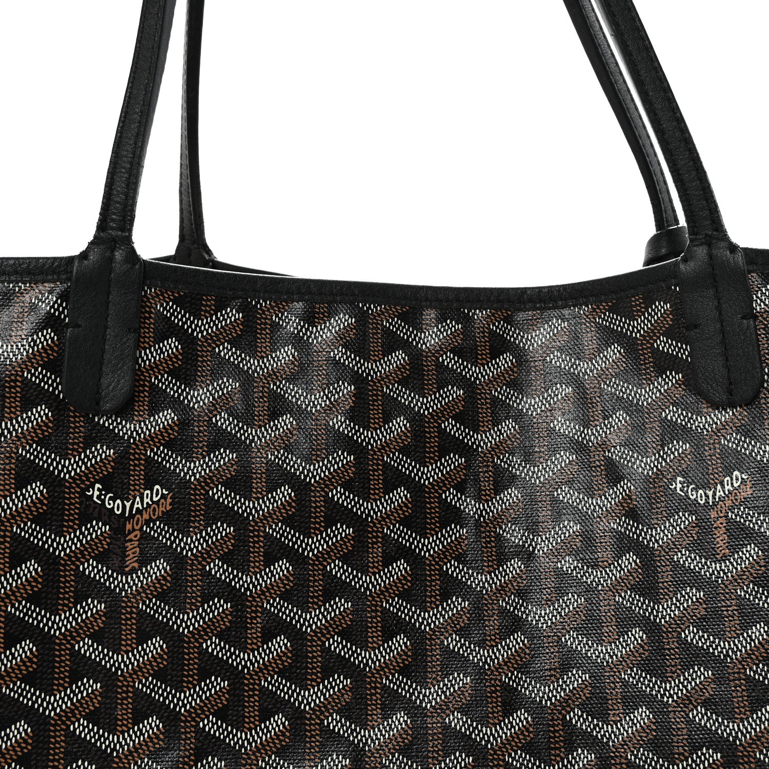 Goyard Goyardine Saint Louis GM Black 9 of 11