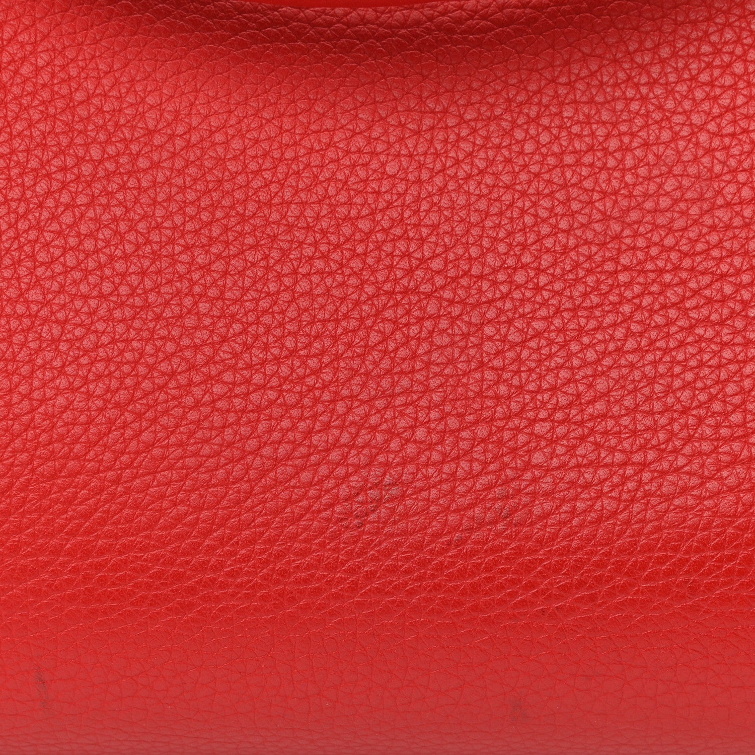 Celine Drummed Calfskin Suede Large Trapeze Coquelicot 11 of 12