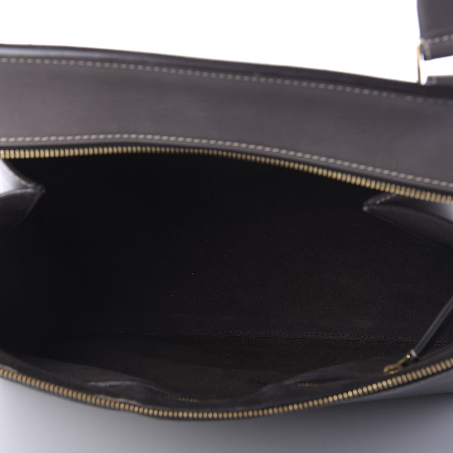 Smooth Calfskin Medium Edge Shoulder Bag Grey
