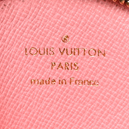 Louis Vuitton Monogram 2020 Christmas Animation Swing Ride Round Coin Purse Pink Poppy 7 of 7