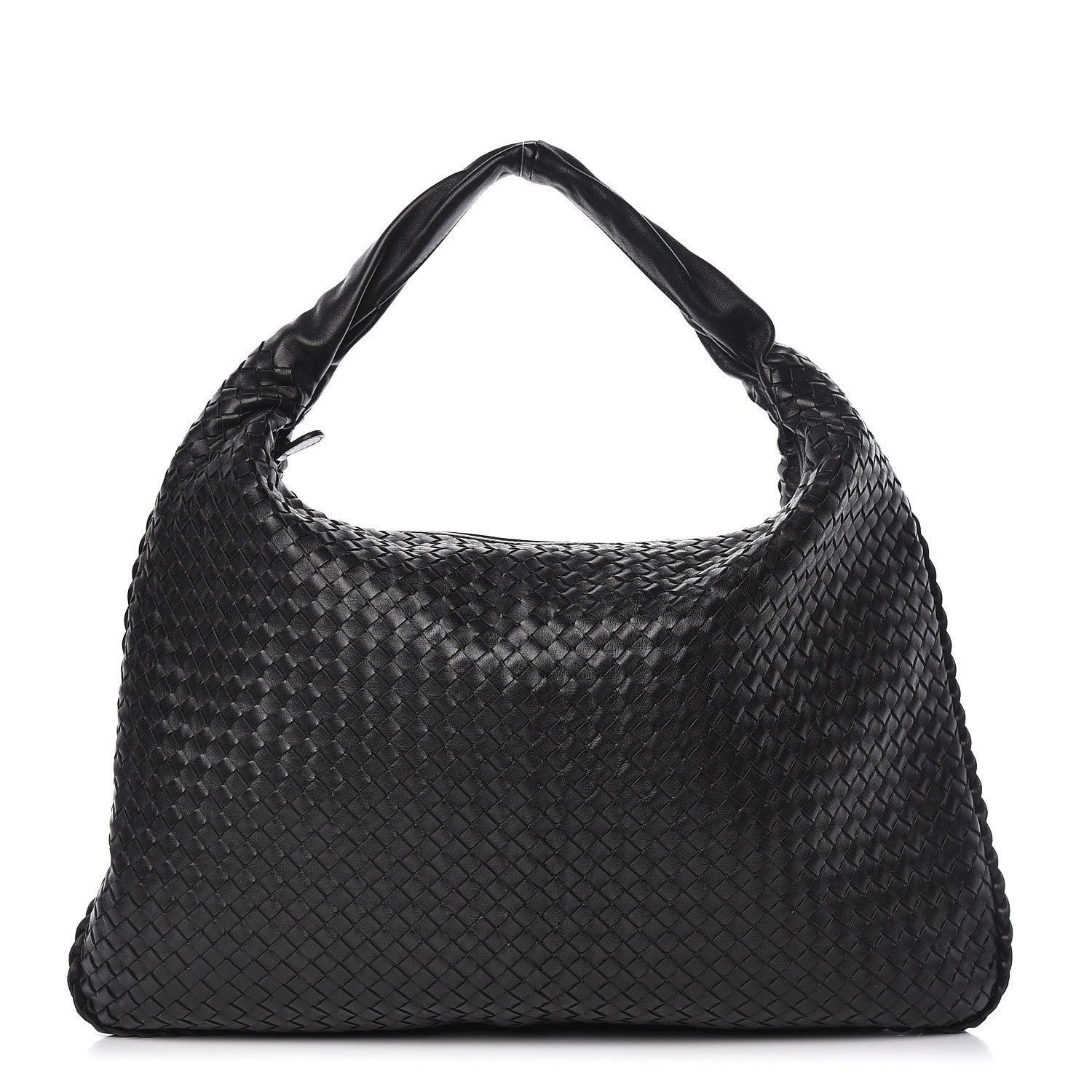 Bottega Veneta Nappa Intrecciato Maxi Veneta Hobo Black 1 of 13