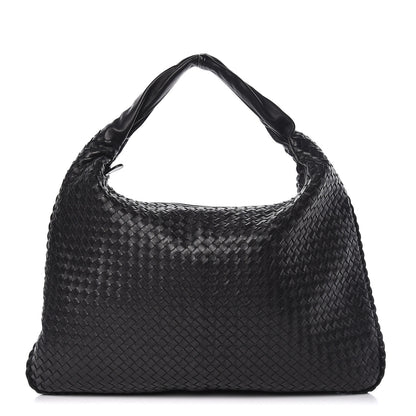 Bottega Veneta Nappa Intrecciato Maxi Veneta Hobo Black 1 of 13