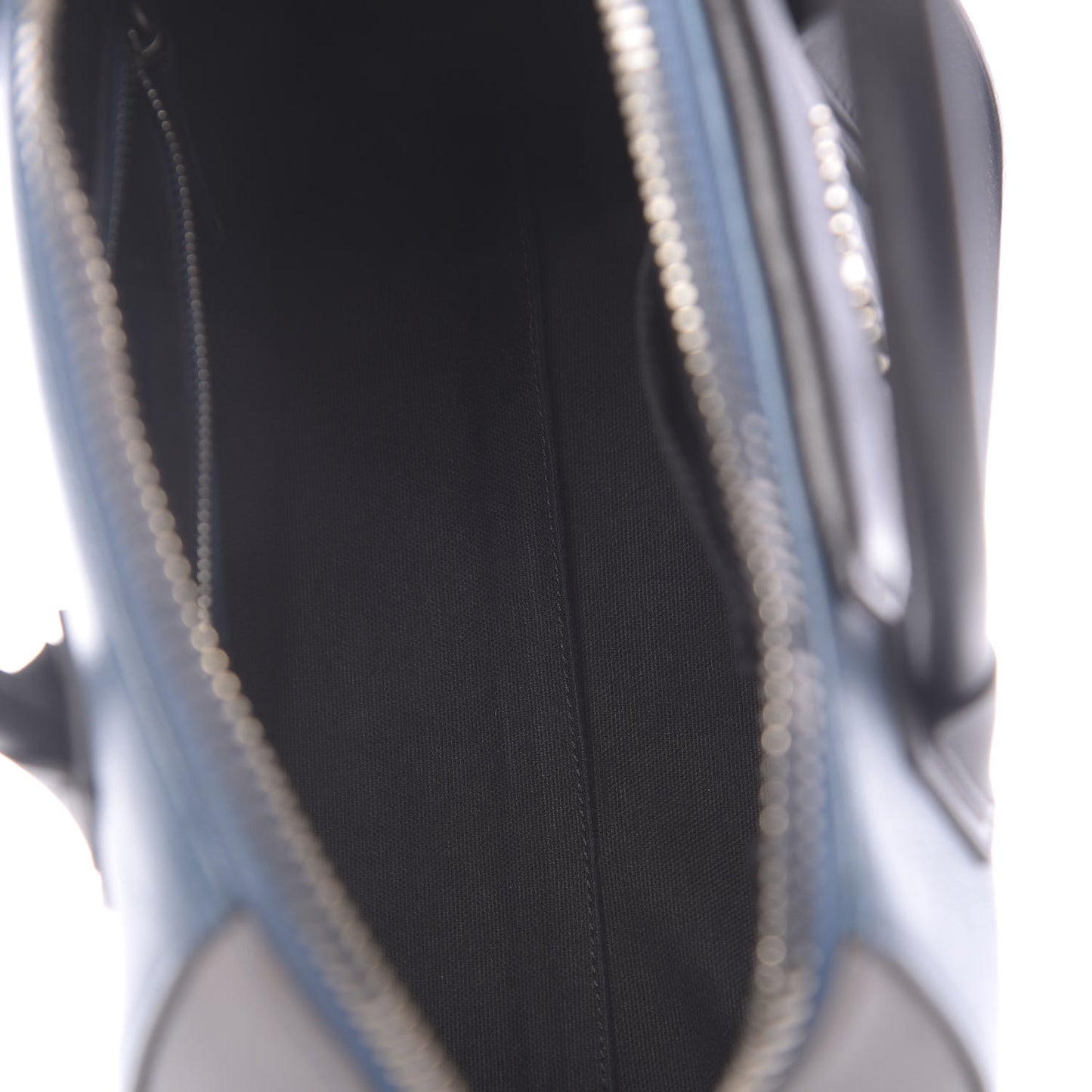 Sugar Goatskin Small Tri-Color Antigona Blue Grey Black