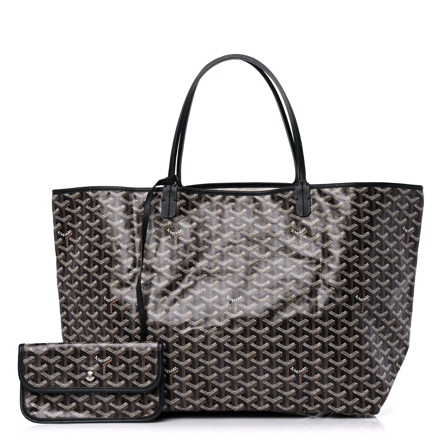 Goyard Goyardine Saint Louis GM Black 1 of 9
