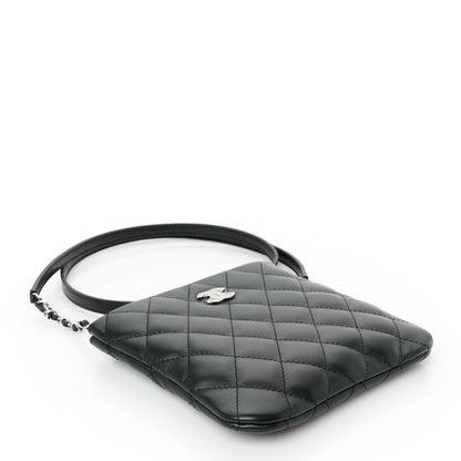 Chanel Lambskin Quilted Crossbody Bag Black 4 of 11