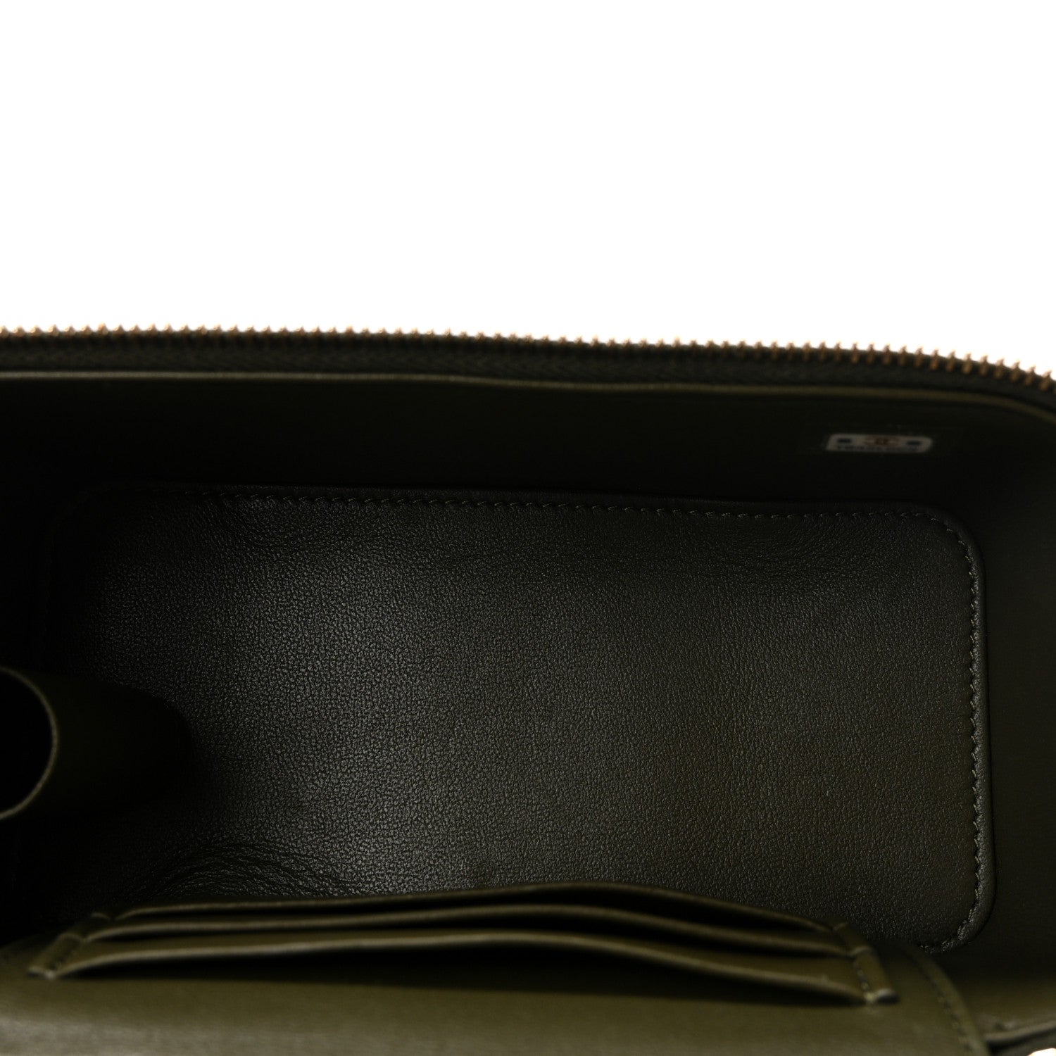 Chanel Lambskin Quilted Small Pillow Crush Vanity Case With Chain Green 5 of 10