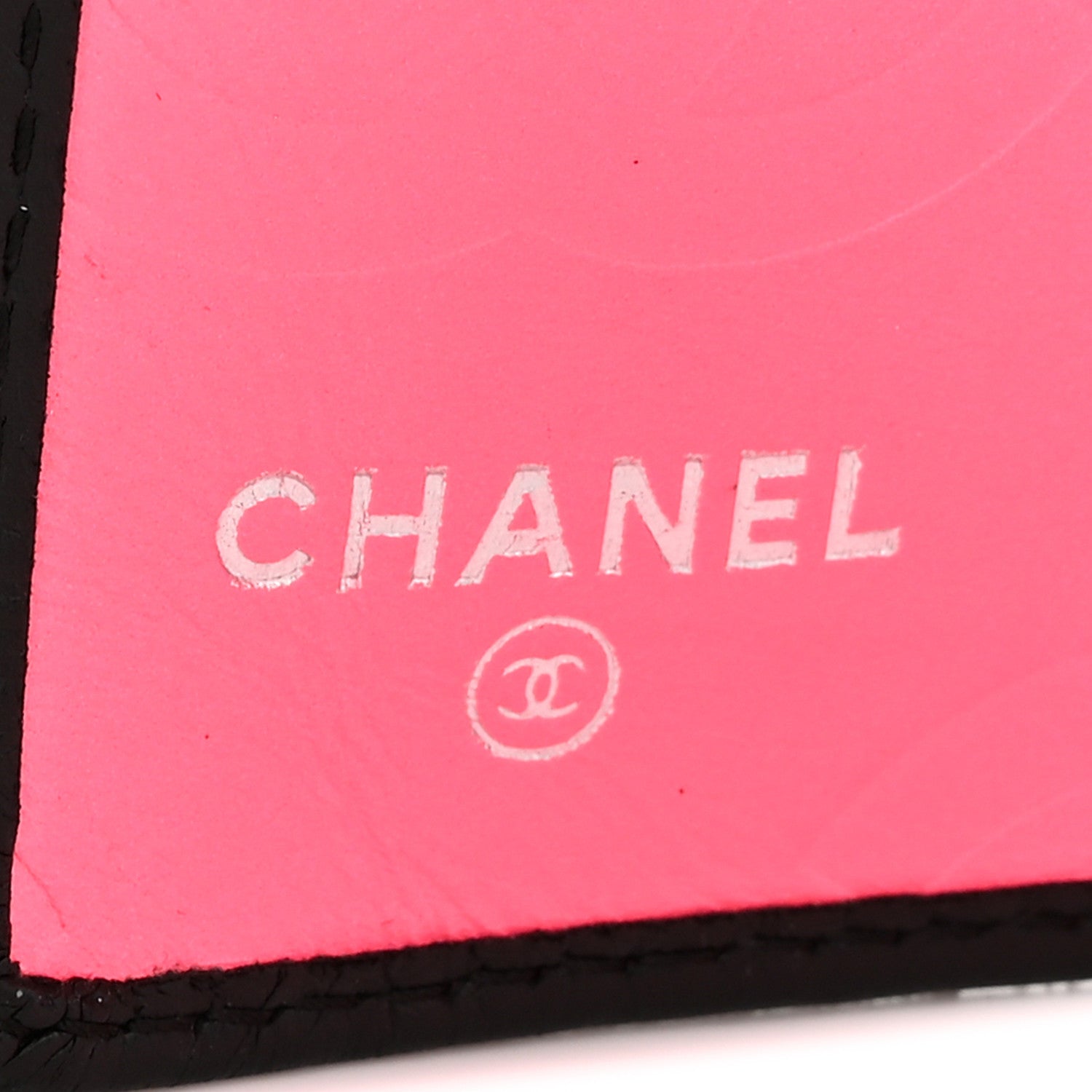 Chanel Calfskin Quilted Cambon Yen Wallet Black 6 of 12