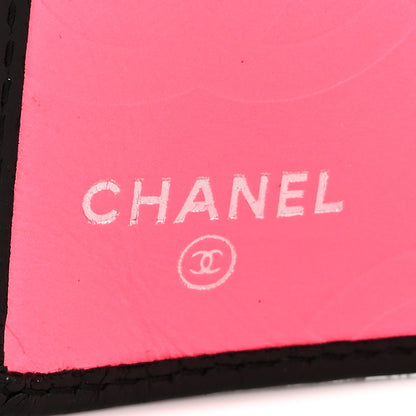 Chanel Calfskin Quilted Cambon Yen Wallet Black 6 of 12