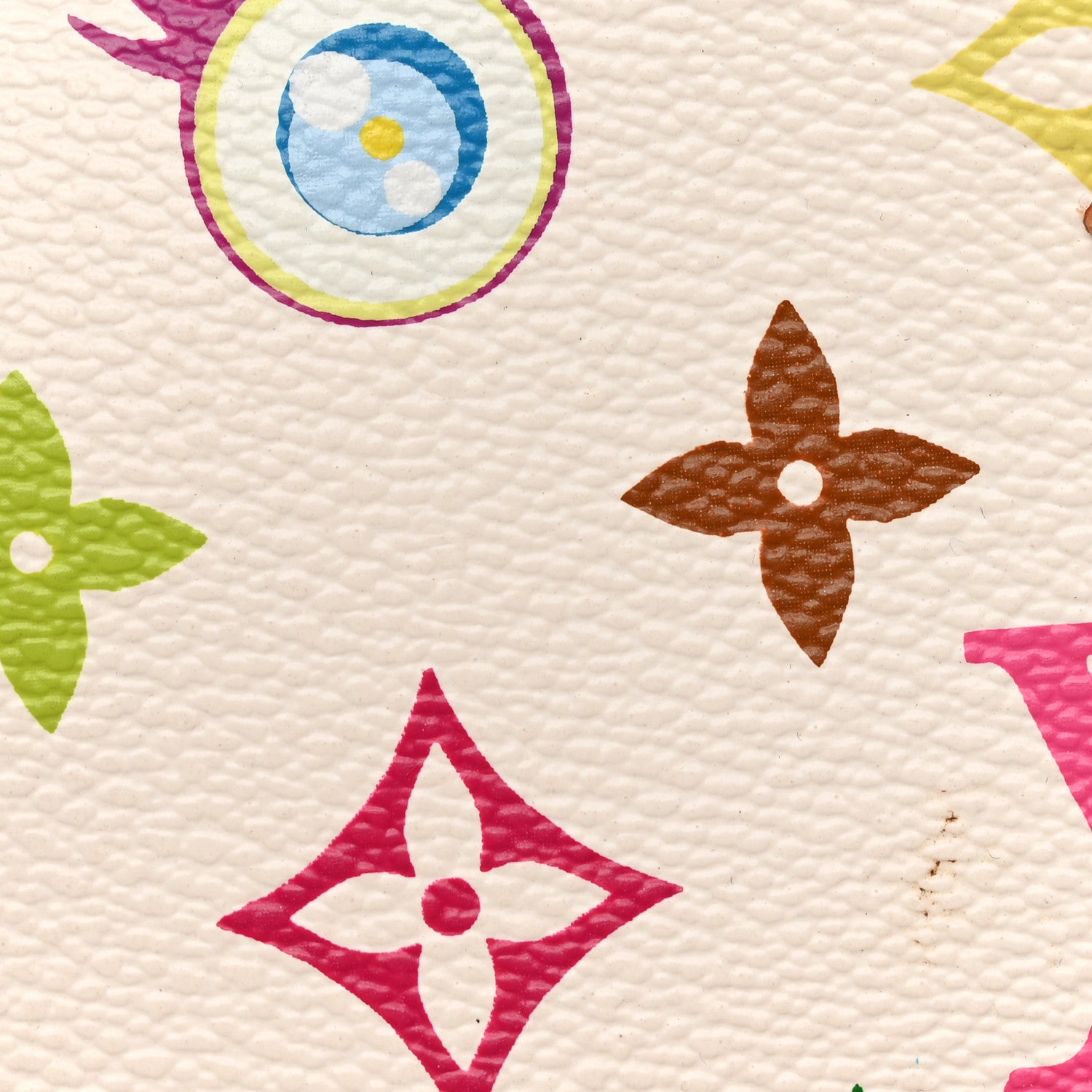 Louis Vuitton Monogram Multicolor Murakami Eye Love You White 10 of 17