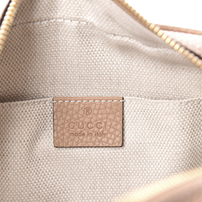 Gucci Pebbled Calfskin Small Soho Disco Bag Rose Beige 8 of 10