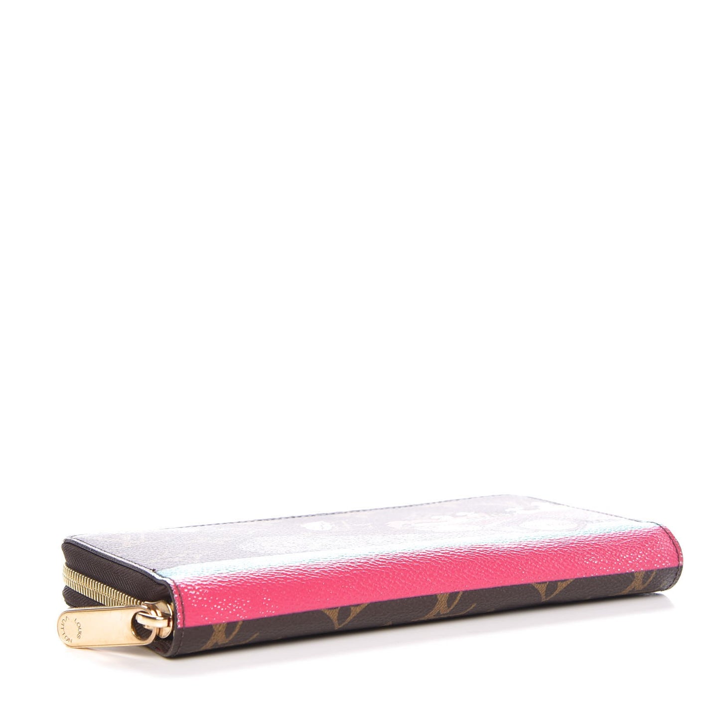Monogram 2015 Christmas Animation Zippy Wallet Hibiscus