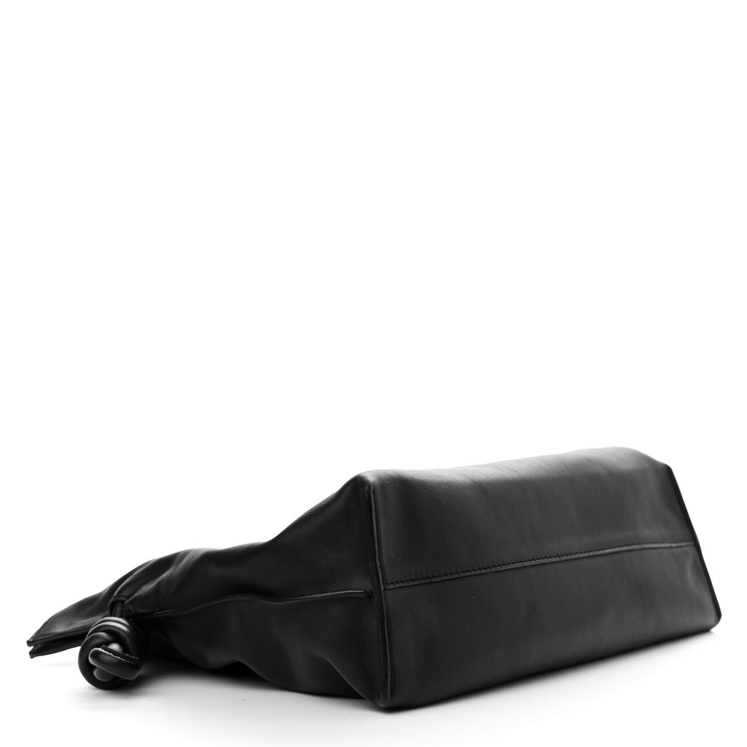 Loewe Nappa Flamenco Knot Clutch Black 4 of 10