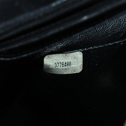 Chanel Lambskin Quilted Mini Square Flap Black 7 of 7