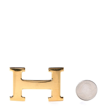 Hermes Polished 32mm H Belt Buckle Gold 2 of 4