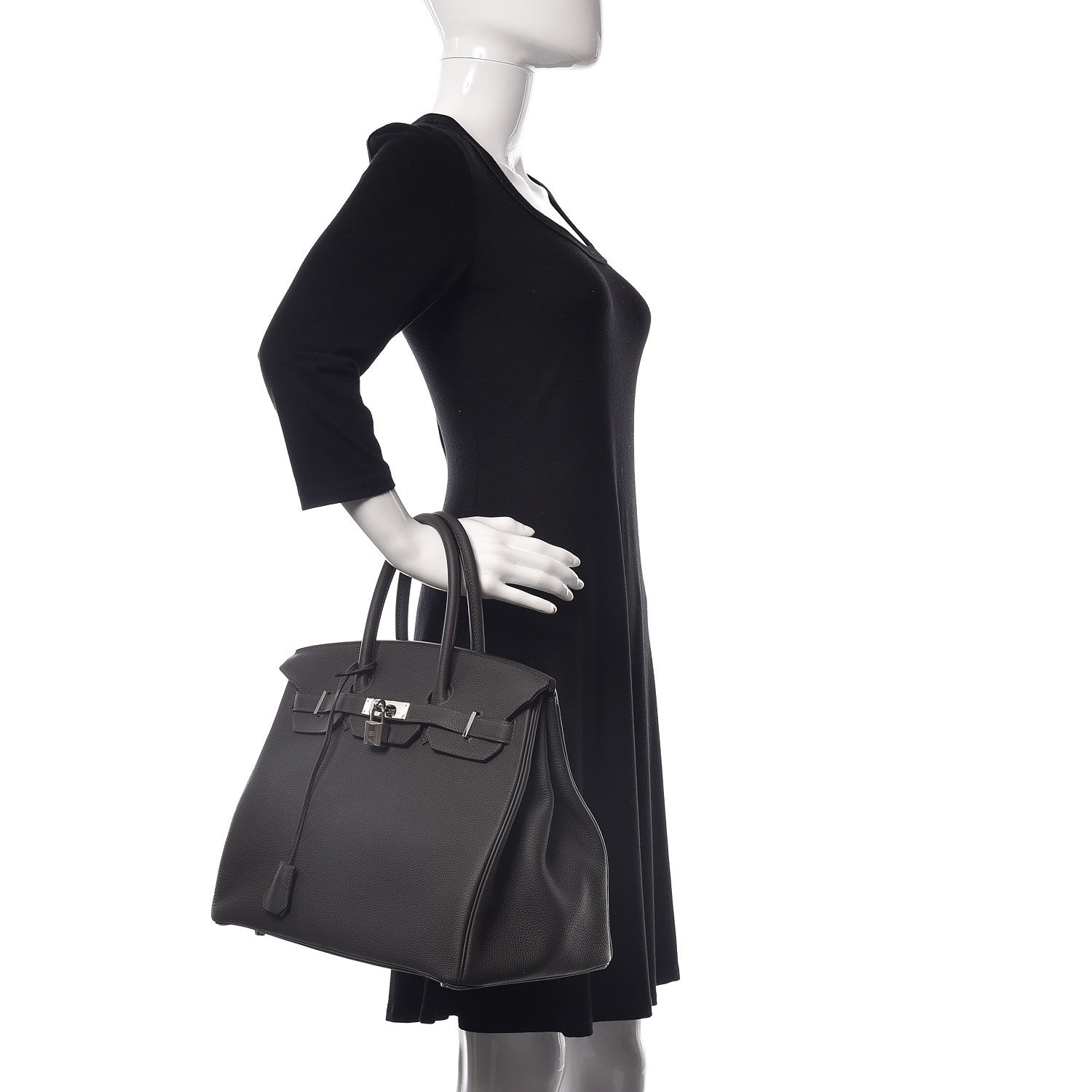 Hermes Togo Birkin 35 Graphite 2 of 35