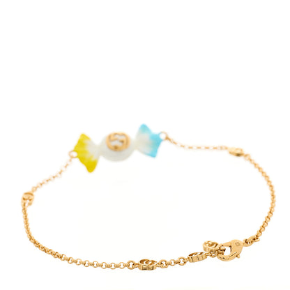 Gucci Metal Enamel GG Candy Bracelet 2 of 3