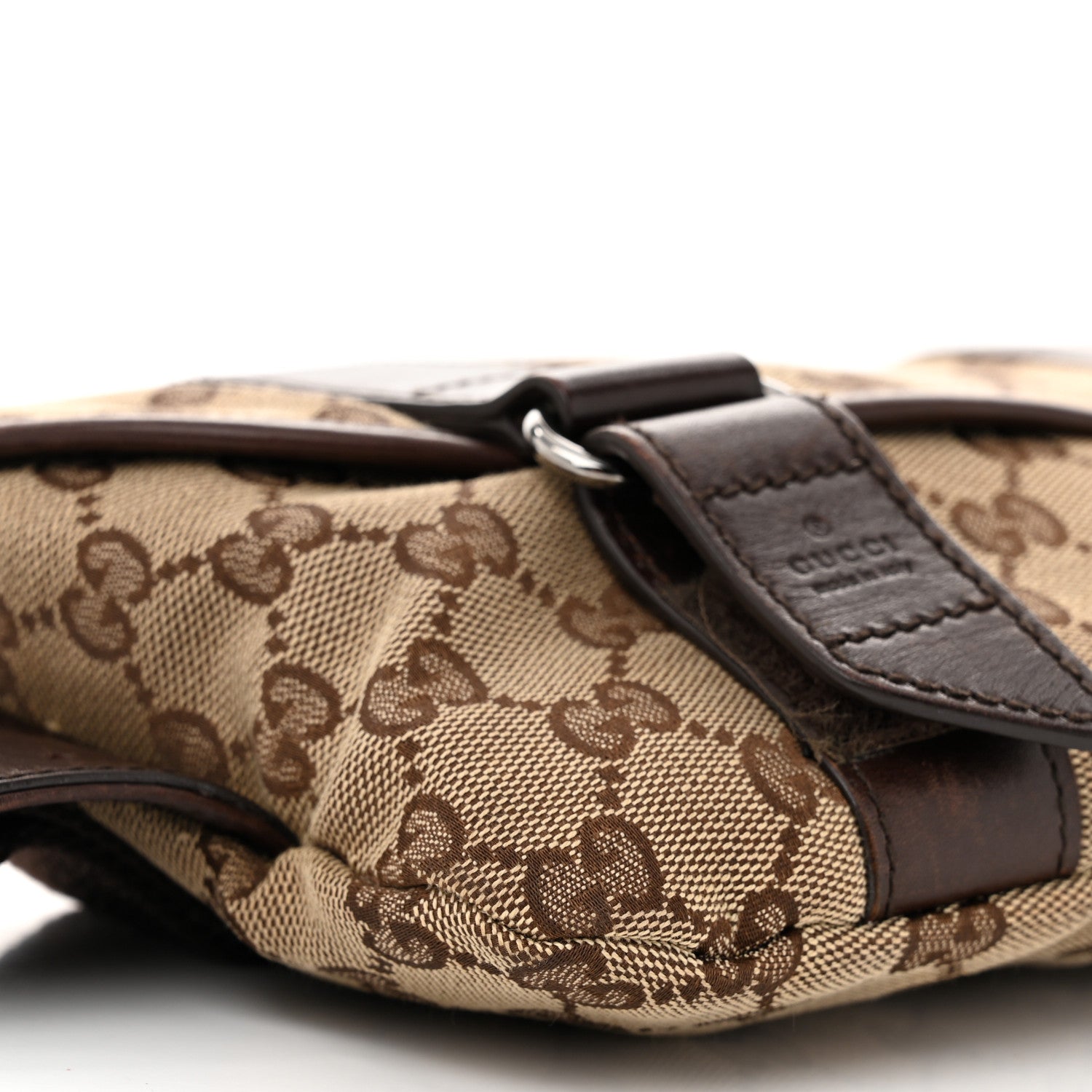 Gucci Monogram Waist Belt Bag Dark Brown 9 of 11