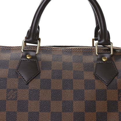 Louis Vuitton Damier Ebene Speedy 30 8 of 12