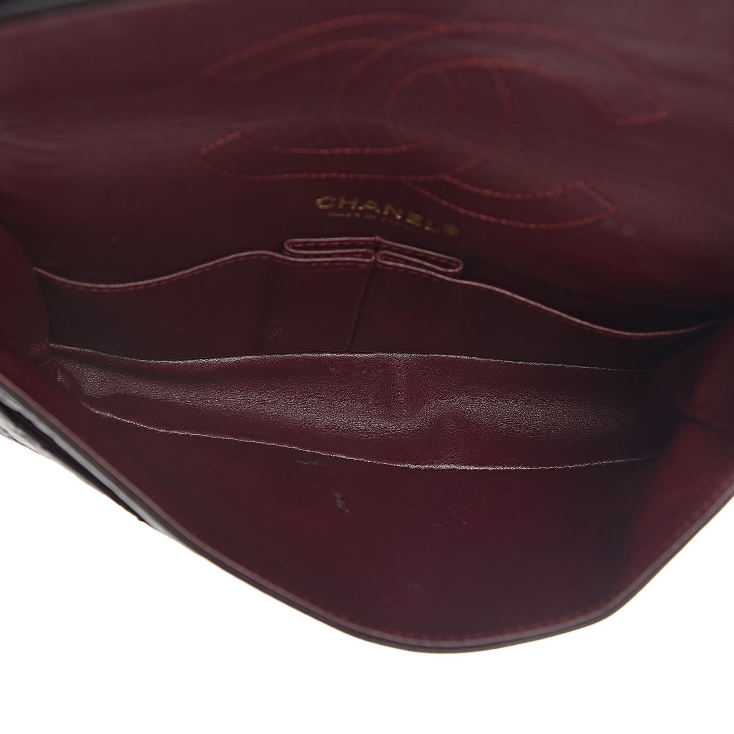 Aged Calfskin Quilted 2.55 Reissue 225 Flap Black