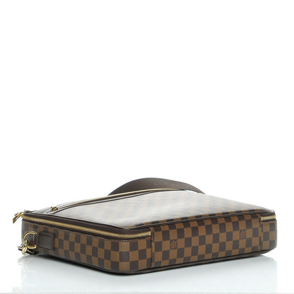 Louis Vuitton Damier Ebene Porte Ordinateur Sabana NM Computer Case 4 of 6