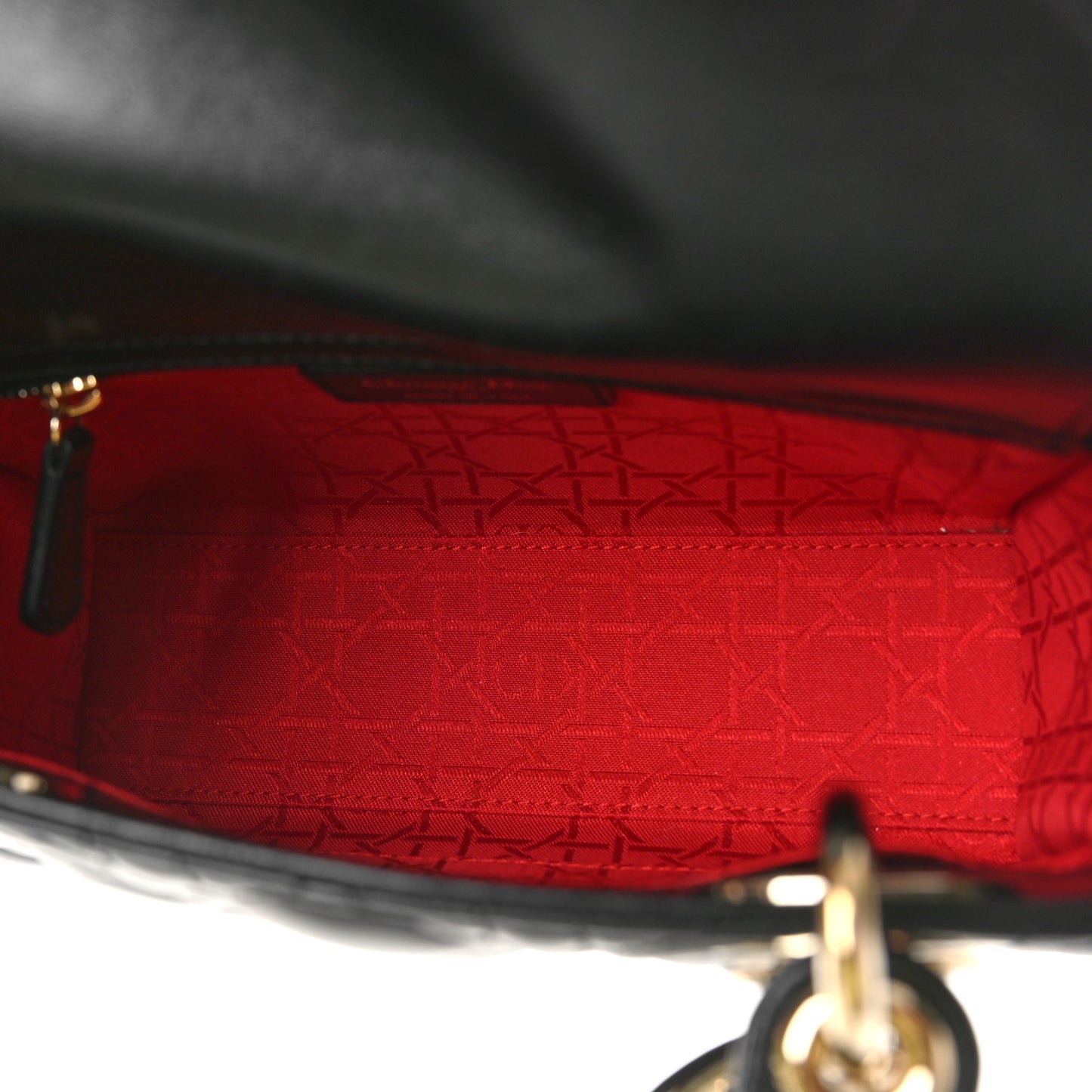 Lambskin Cannage Small My ABCDior Lady Dior Black
