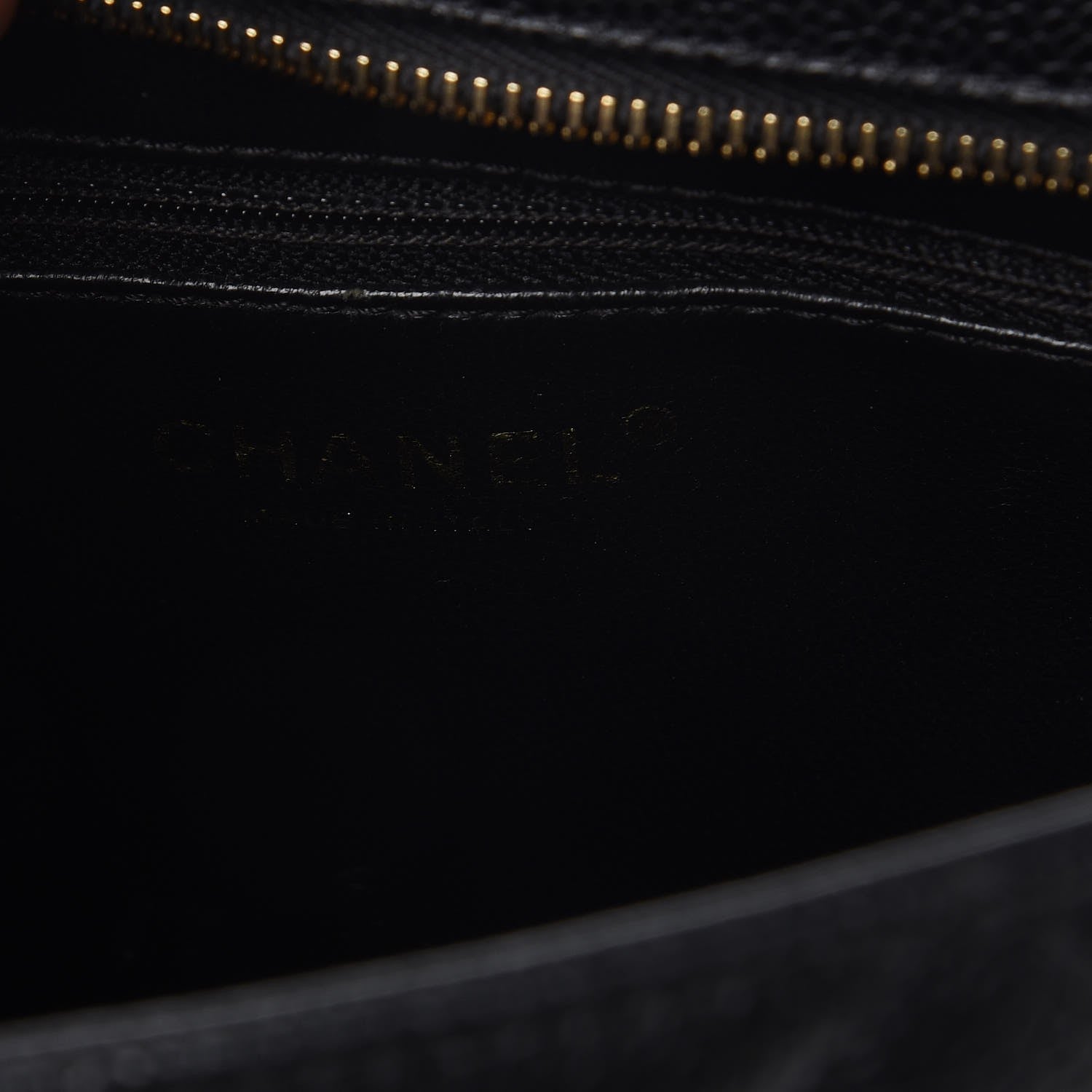 Chanel Caviar Medallion Tote Black 6 of 7