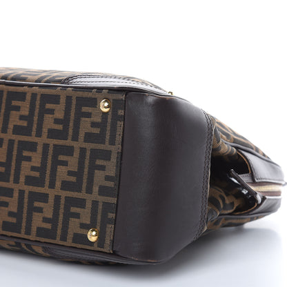 Fendi Zucca Satchel Tobacco 8 of 22