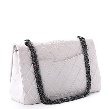 Chanel Aged Calfskin Quilted 2.55 Reissue 227 Flap White 3 of 13