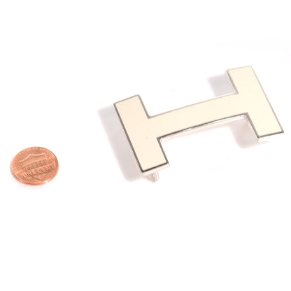 Hermes Quizz Enamel H Belt Buckle Craie 2 of 5