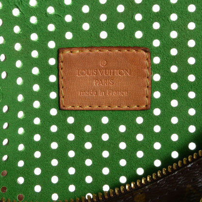 Louis Vuitton Monogram Perforated Speedy 30 Green 6 of 7