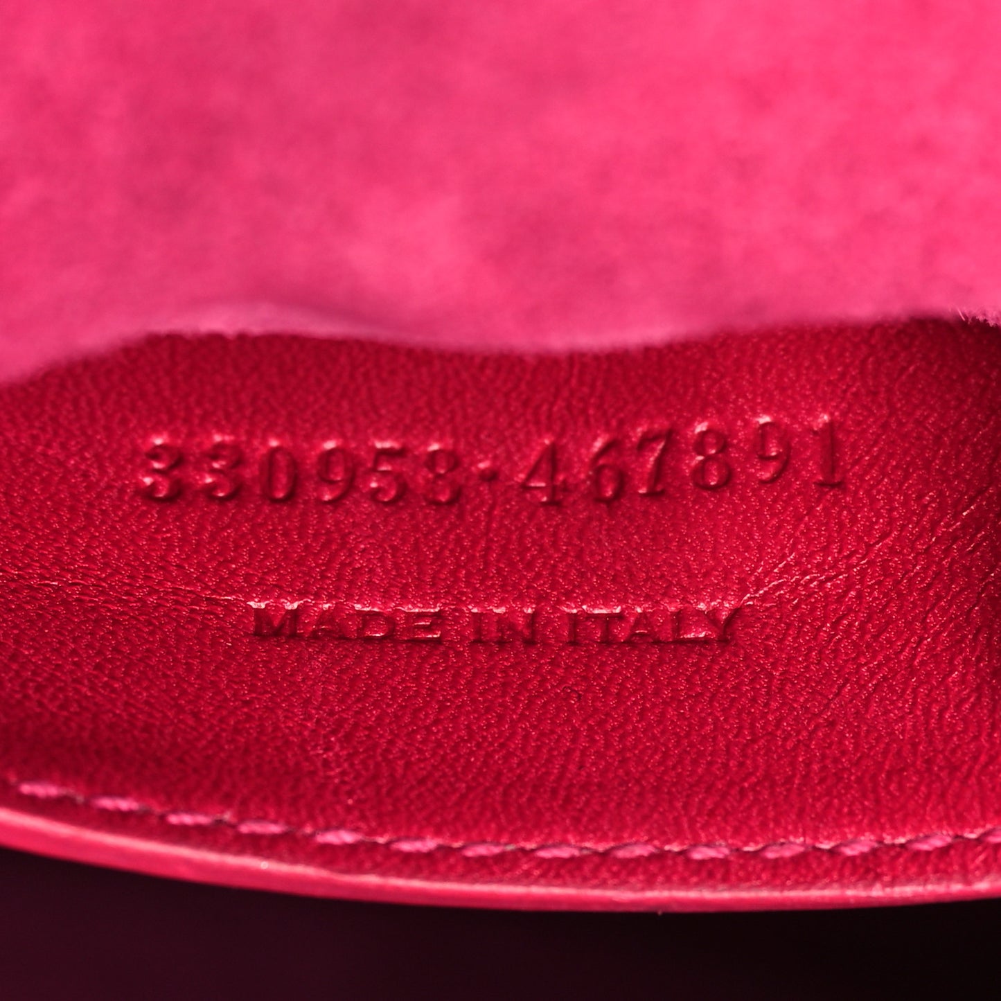 Calfskin Classic Duffle Fuchsia