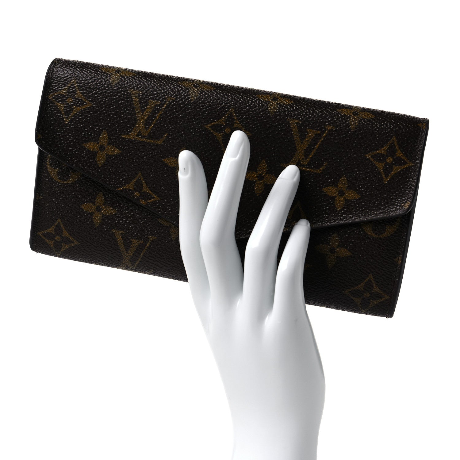 Louis Vuitton Monogram Sarah Wallet NM 2 of 9